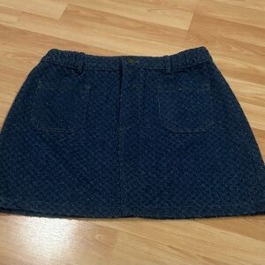 Anniewear Blue Denim Women's Skirt‎